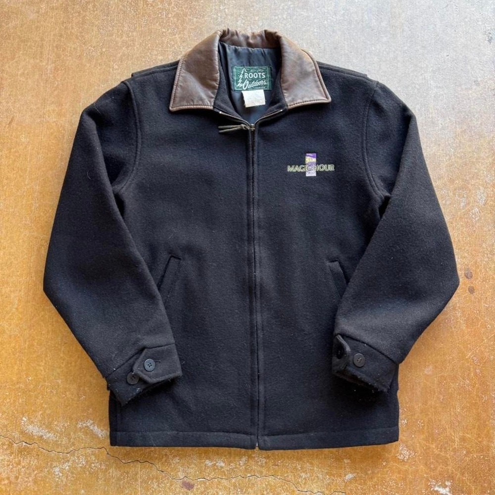 VTG 90s Magic Hour Hollywood Magic Johnson NBA Talk Show Roots Jacket S